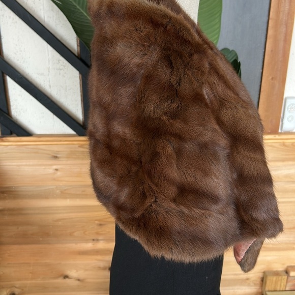 Vintage I.J. FOX Mink Fur Fox , Paris, London and New York 1950s mint condition - Picture 2 of 13